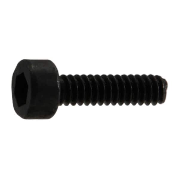 Midwest Fastener M6-0.35 Socket Head Cap Screw, Black Oxide Steel, 6 mm Length, 30 PK 930884 - main